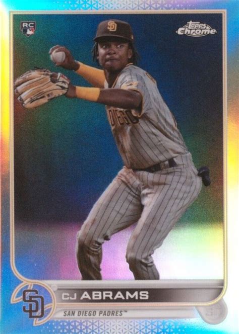 Cj Abrams Topps Chrome Extended Short Print Price Guide