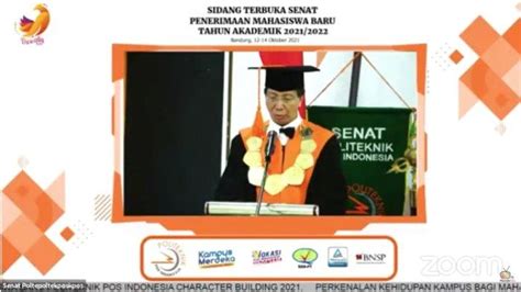 Poltekpos Menggelar Sidang Terbuka Senat Dalam Rangka Pengukuhan