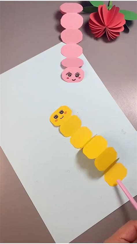 How To Make A Moving Paper Caterpillar Artofit