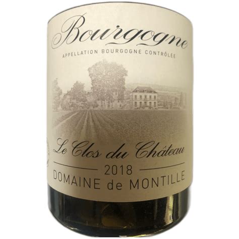 Domaine de Montille Bourgogne Le Clos du Château 2018 Wine Uncovered