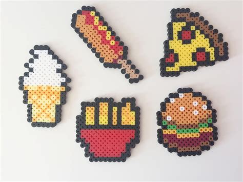 Made With High Quality Perler Beads Bring Your Love Of Food To Life With These Detailed