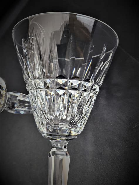 Waterford Crystal Glenmore Pattern Cut Glass Water Goblet Set Etsy