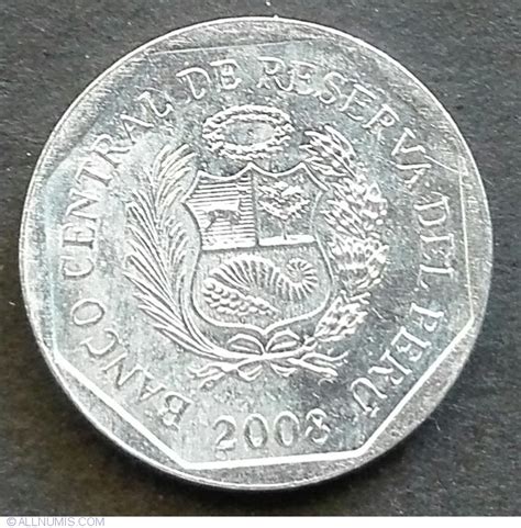 5 Centimos 2008 Republic 2001 2010 Peru Coin 41070