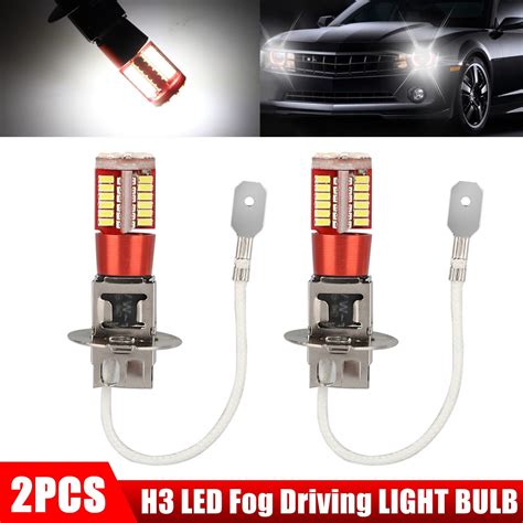 X H Super Bright Led Fog Driving Drl Light Bulbs Conversion Kit