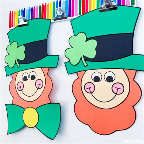 Make A Cute Leprechaun Craft For Your Classroom Crafty Bee Creations