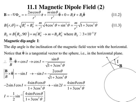 Ppt 11 1 Magnetic Dipole Field Powerpoint Presentation Free Download Id 4051134