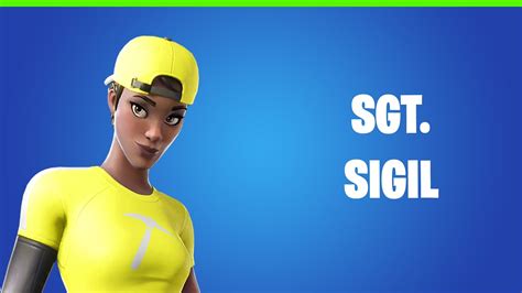 🔥 Sgt Sigil Skin 360° Fortnite 🦙 Youtube