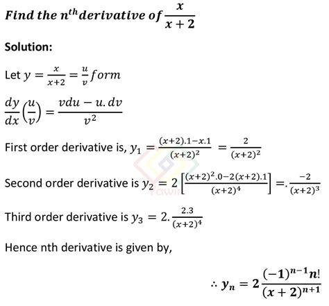 Find The Nth Derivative Of X X Yawin