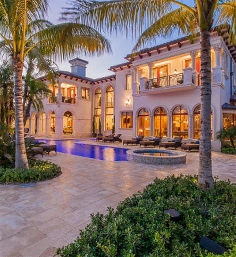 155 Million Newly Built Waterfront Mediterranean Mansion In Boca