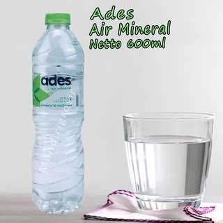 Jual Air Mineral *Ades * Air Minum * 600ml Indonesia|Shopee Indonesia