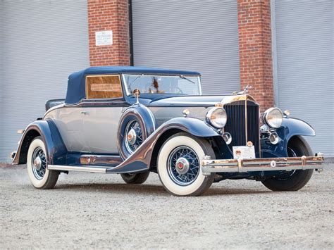 1933 Packard Super Eight Coupe Roadster Amelia Island 2015 RM