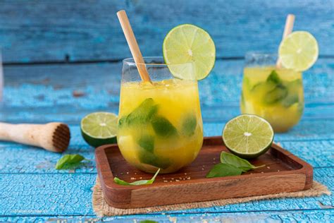 Ipanema Cocktail Alkoholfreier Caipirinha Spritzig Lecker