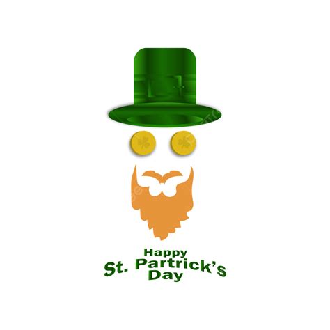 St Patrick Hat Vector Art Png St Patricks Day With Hat Coin Vector