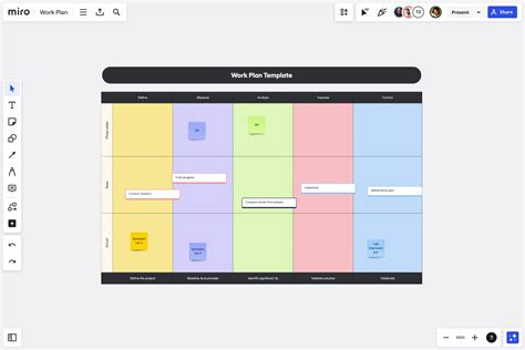 Work Plan Template | Free and Customizable | Miro