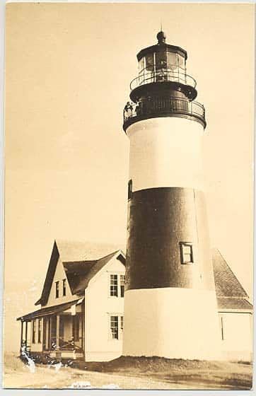 11428. (photo) Sankaty Head Lighthouse, Nantucket c.1910 by Moss Photo ...