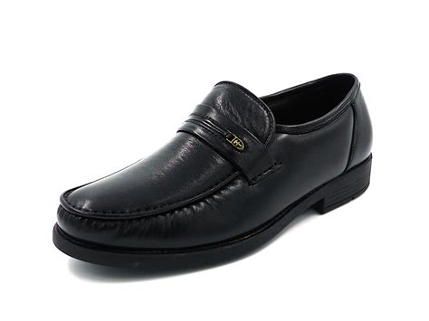 Mocassin En Cuir Noir 132 Chaussures Homme Mes Jolis Souliers