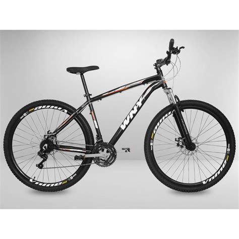 Bicicleta Branca Aro 29 Wny 21v Shimano Freio Hidráulico Quadro 21