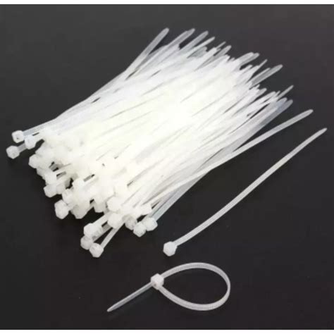 100pcs Nylon Cable Tie Self Locking Plastic Wire Zip Tie Plastic Cable