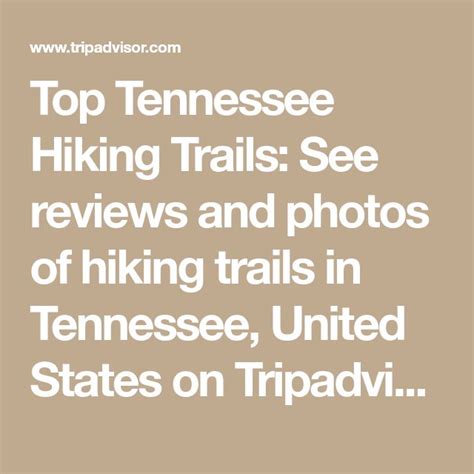 Top Tennessee Hiking Trails: See reviews and photos of hiking trails in Tennessee, United States ...