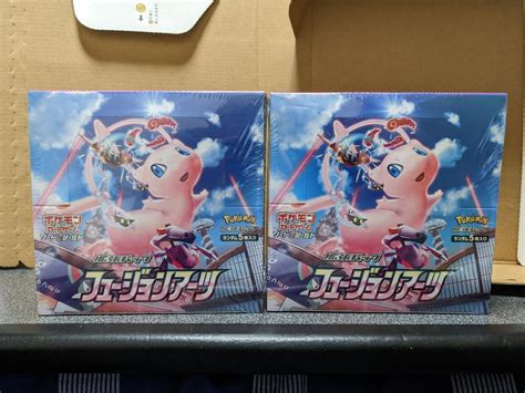 ポケモン フュージョンアーツ 2box 未開封 シュリンク付き Blogknakjp