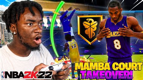 I Took My KOBE BRYANT BUILD To The MAMBA COURT On NBA 2K22 NEXT GEN