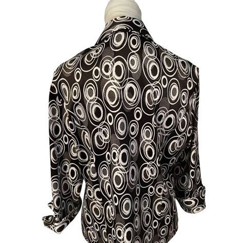 Dressbarn Jackets Coats Dressbarn Womens Jacket Bold Geometric