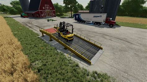 Loading Ramp With Dock Leveler V1 0 FS22 Mod Farming Simulator 22 Mod