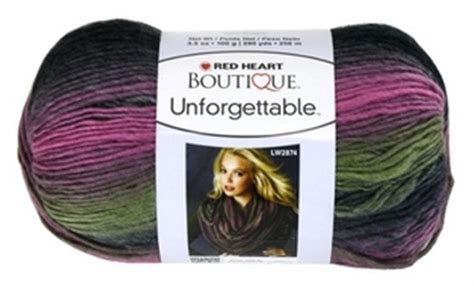 Red Heart Boutique Unforgettable Yarn In Echo Self Striping