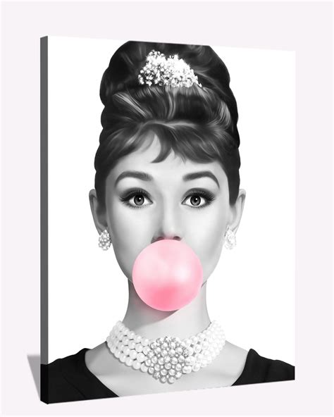 Audrey Hepburn Pop Art Painting