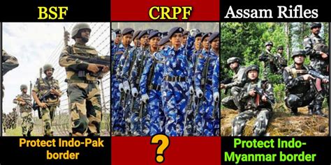 A quick information on India's paramilitary forces and their roles ...