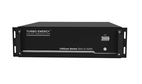 Batería de litio Turbo Energy Lithium Series Slim 5 1 kWh 48V