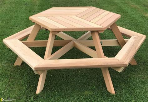 Beautiful Wooden Picnic Table Ideas Engineering Discoveries Wooden