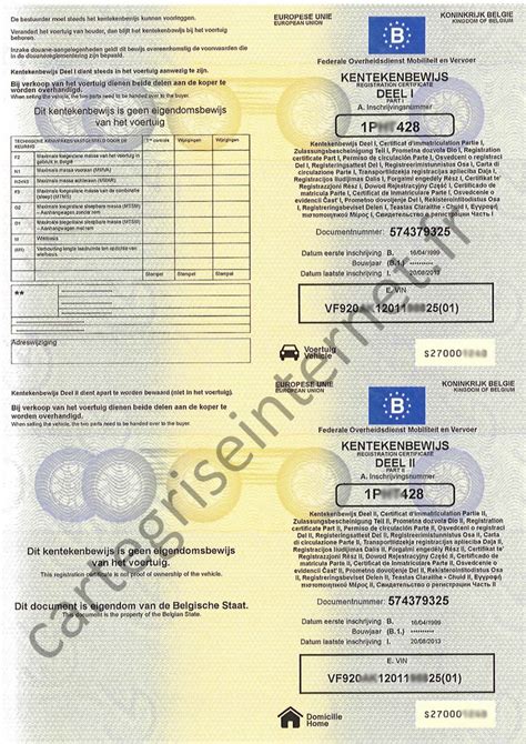 Declaration D Immatriculation Vehicule Document Pour Immatriculer Un