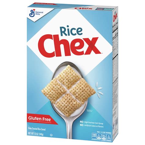 Rice Chex Gluten Free Breakfast Cereal Made With Whole Grain 12 Oz 12 Oz Shipt