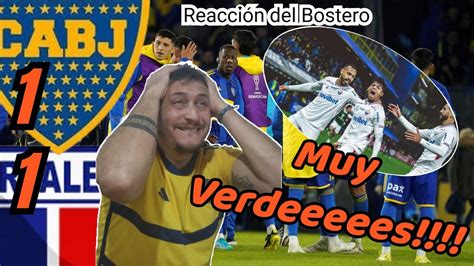 Que Verdeeeeee Reacci N Del Bostero Boca Vs Fortaleza Copa