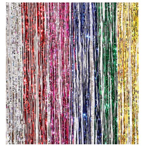 Foil Curtain Backdrop Rainbow Party