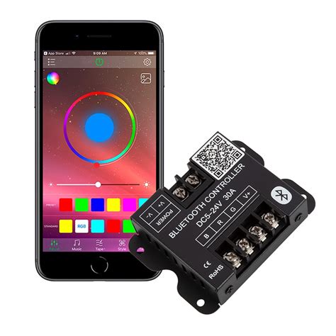 Computer Components DFROBOT Bluetooth 4 0 RGB LED Strip Kit Support