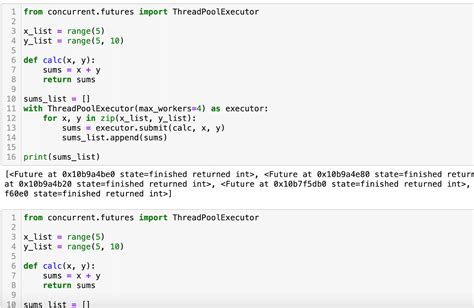 【python基礎】concurrent Futuresでの返り値の取得 3pysci