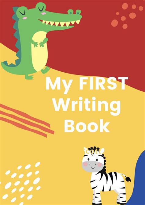 My First Writing Book Etsy