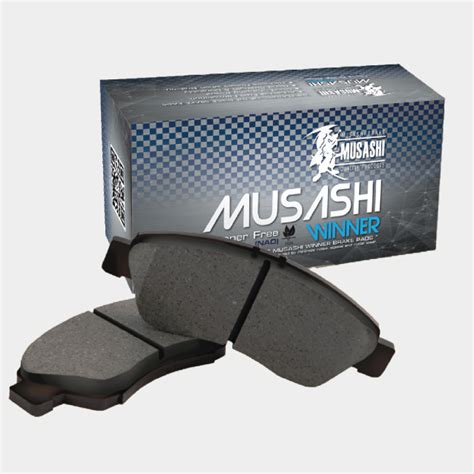 Musashi Winner Standard Brake Pads Mayshowa