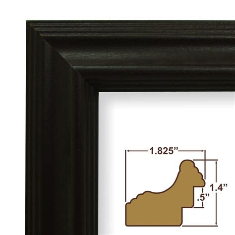 Craig Frames 262bk 18 By 27 Inch Picture Frame Wood Grain Finish 1