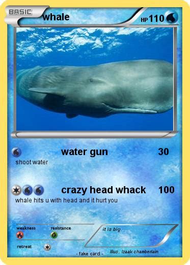 Pokémon whale 187 187 - water gun - My Pokemon Card