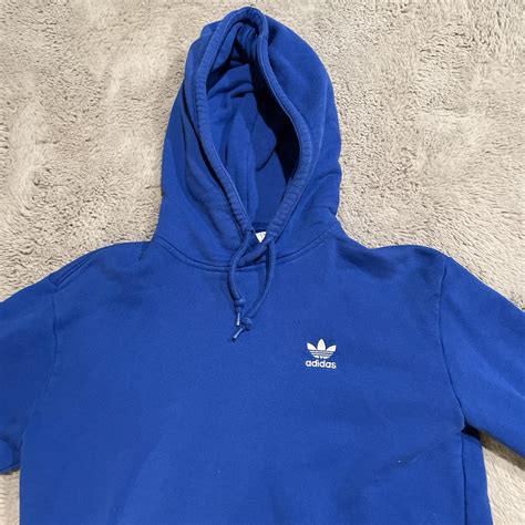 Adidas Men's Blue Hoodie | Depop