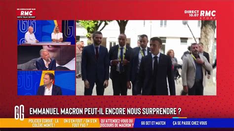 Emmanuel Macron D Zingu Par Un Chroniqueur Des Grandes Gueules Vid O