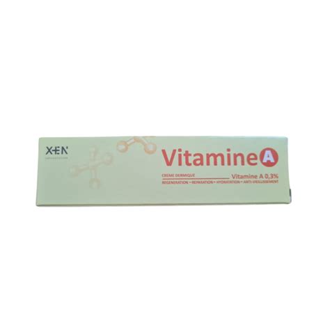 XEN Vitamine A Crème Dermique 0 3 MaPara Tunisie