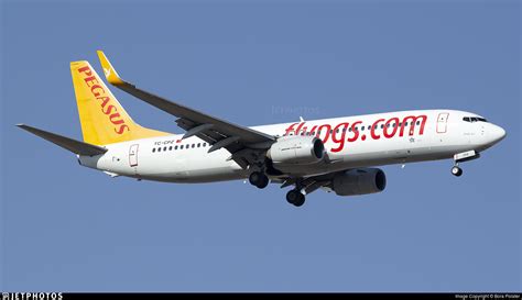 TC CPZ Boeing 737 8H6 Pegasus Airlines Bora Polater JetPhotos