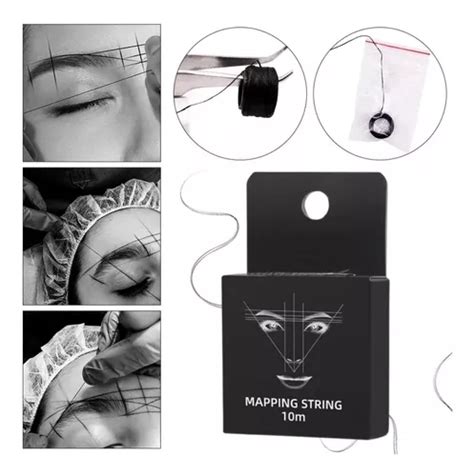 Hilo Entindado Para Diseño De Cejas Microblading Negro 1pz MercadoLibre