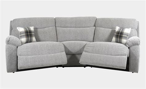 Cloud Seater Curved Manual Recliner Sofa