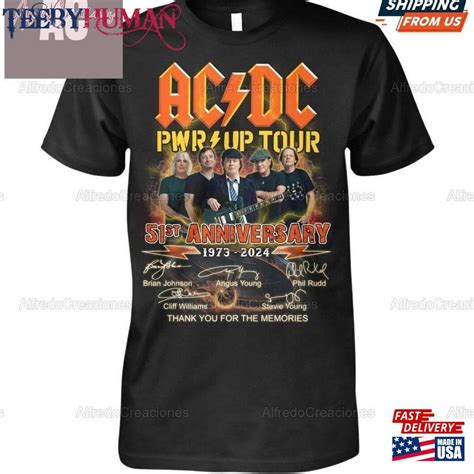 Acdc Pwr Up Tour St Anniversary Thank You For The Memories