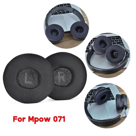 Soft And Elastic Ear Pads For Mpow Headphones Noise Isolating And